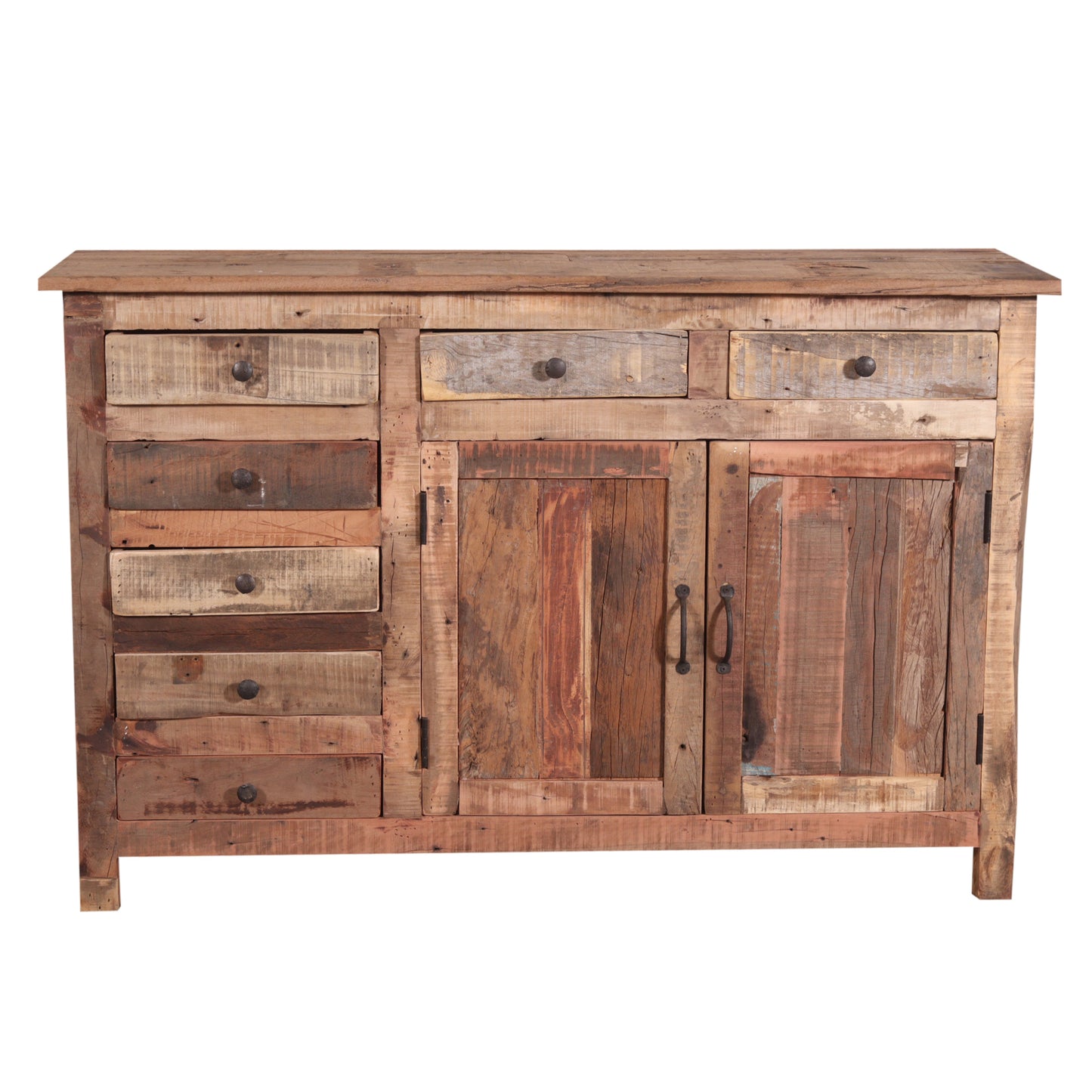 Sideboard >Malda< Kommode Altholz - 130cm Breite