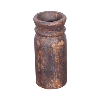 Vase Deko Upcycling aus Holz