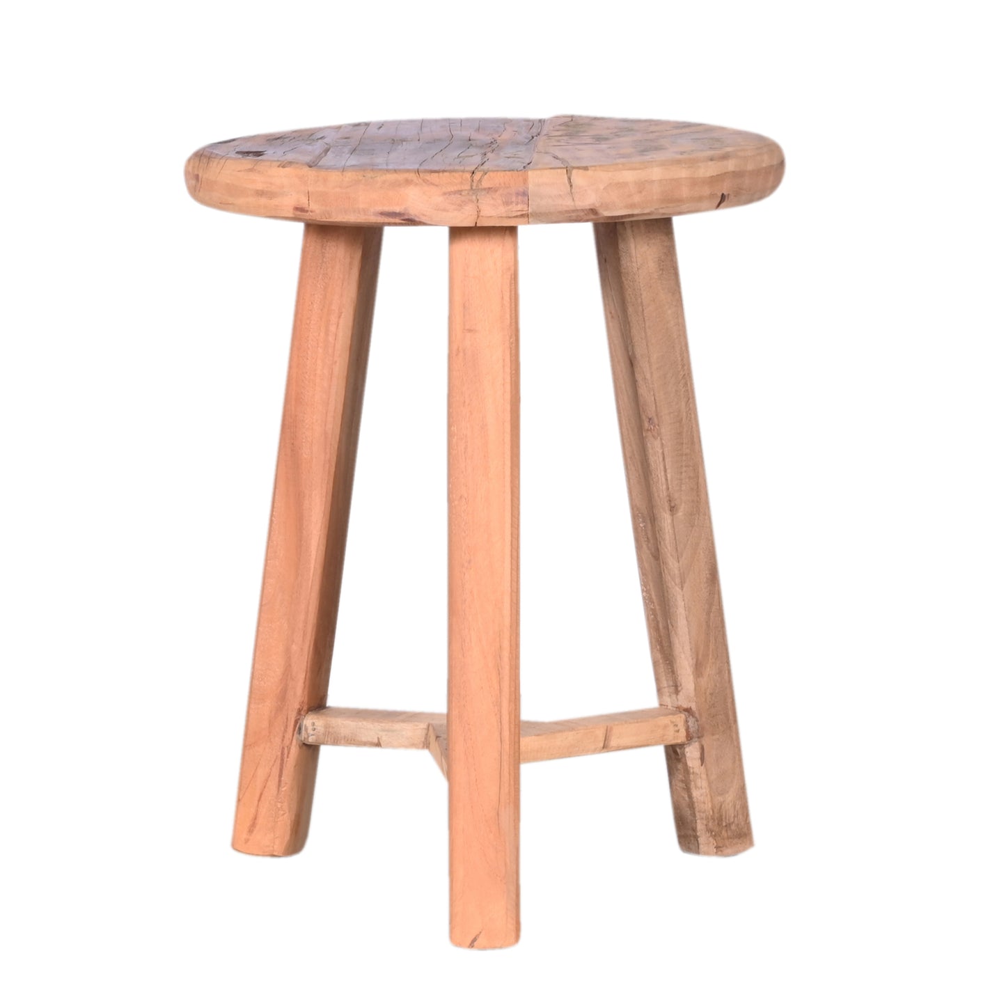 Hocker >Pugal< aus recycle Holz