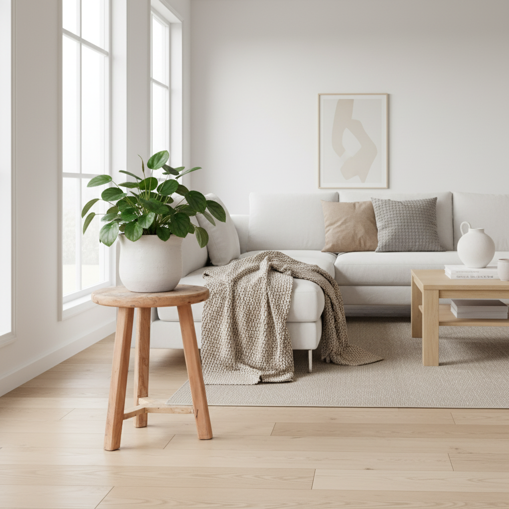 Hocker >Pugal< aus recycle Holz