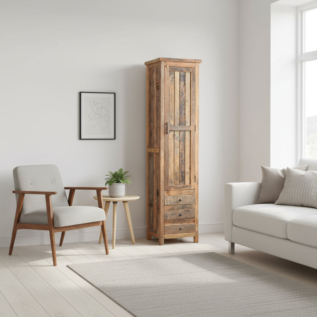 Schrank aus Altholz 1-türig