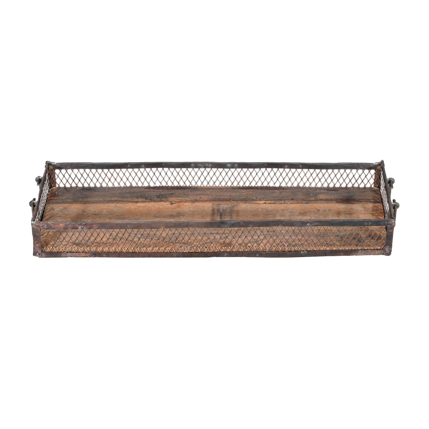 Rustikales Tablett mit Griffen - 2 Größen