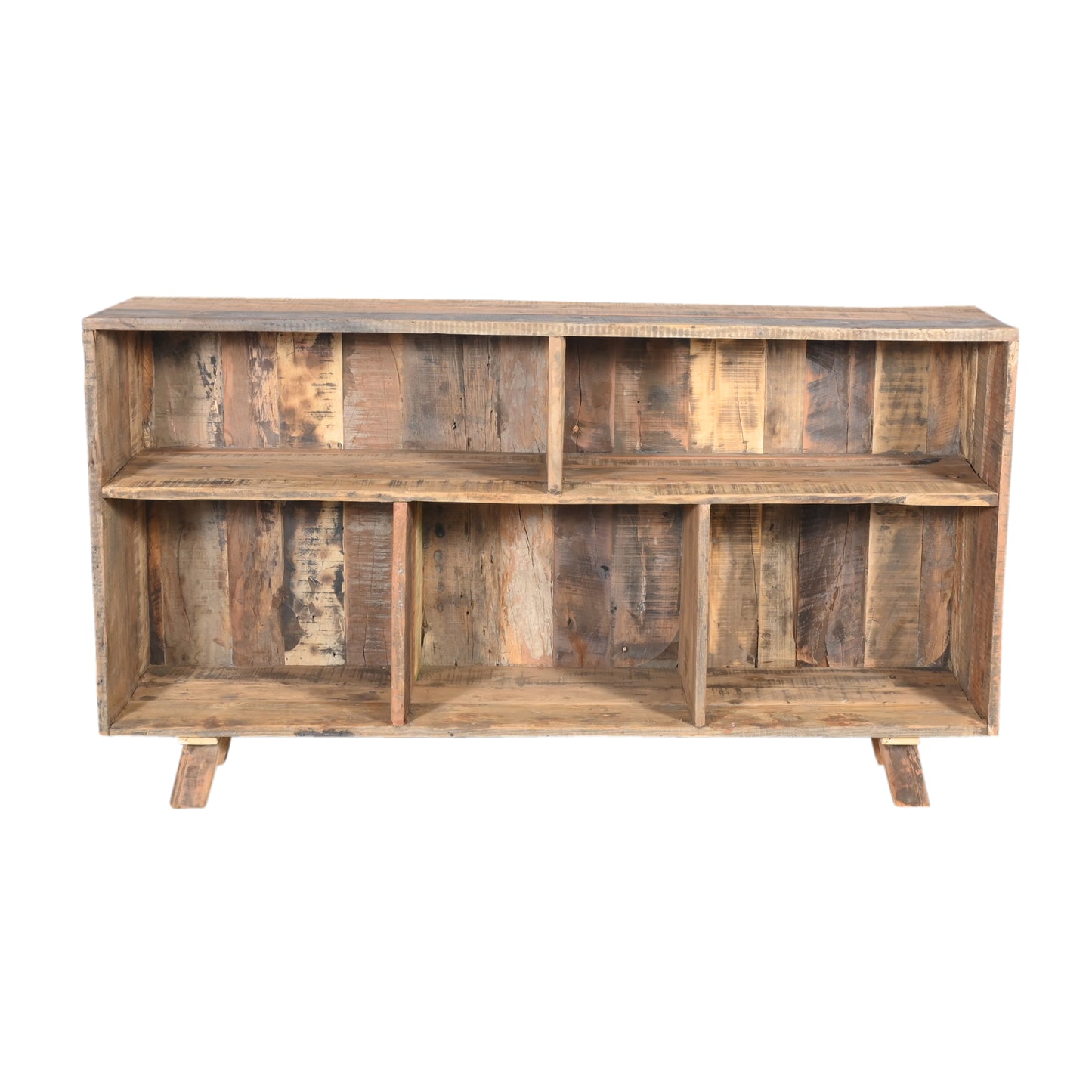 Konsole aus Holz 5 Fächer