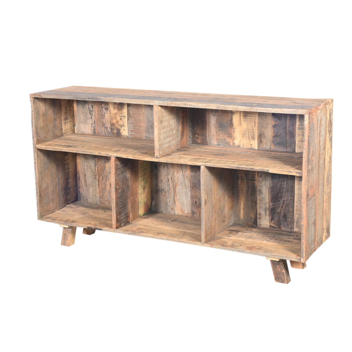 Konsole aus Holz 5 Fächer