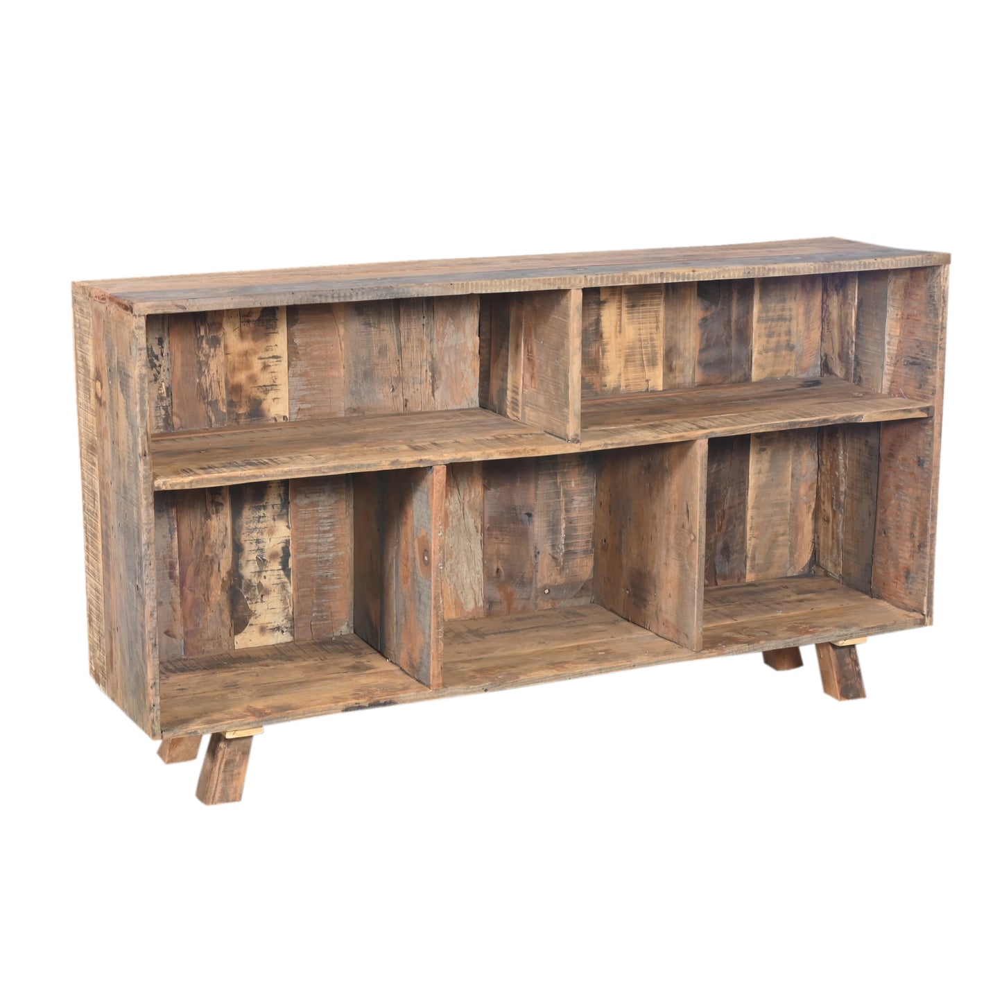 Konsole aus Holz 5 Fächer