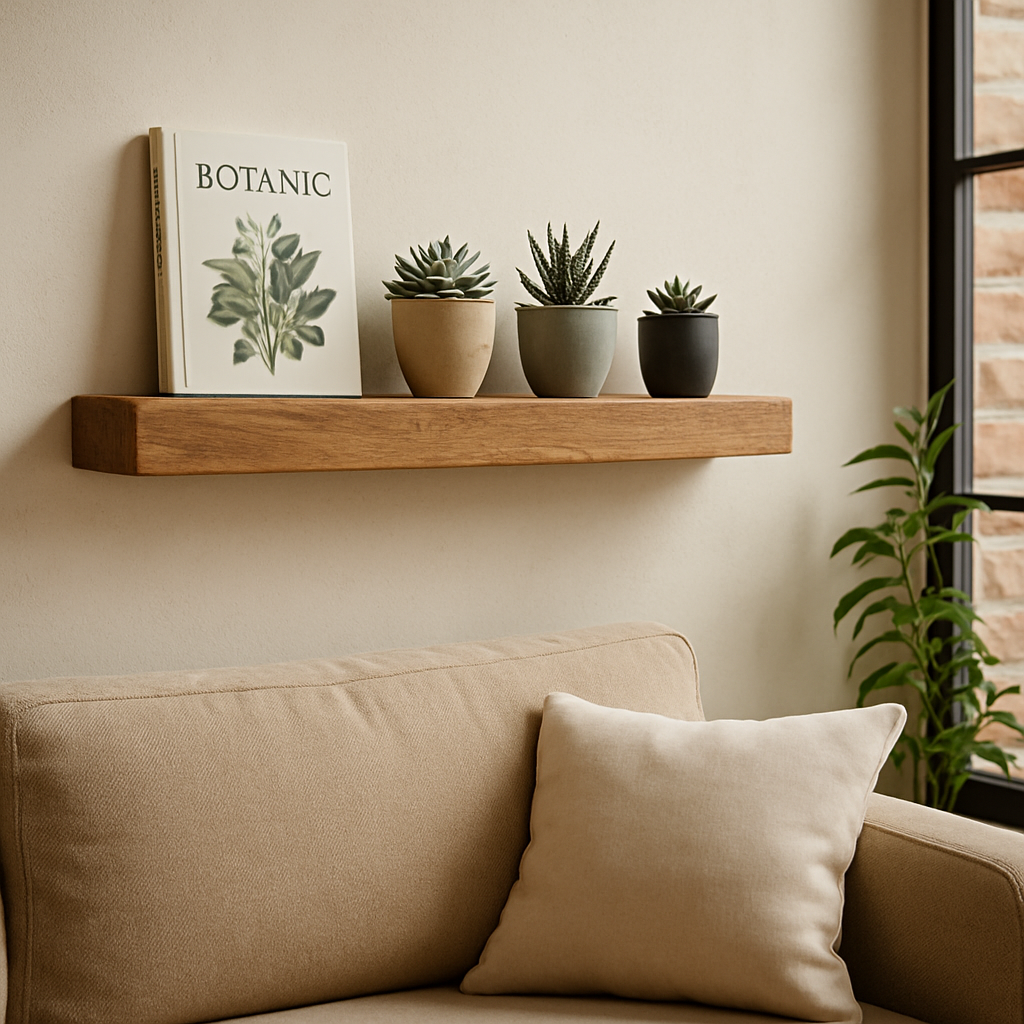 Regal recycle Balken Wandregal Altholz Holzregal ca. 70x15cm Unikat