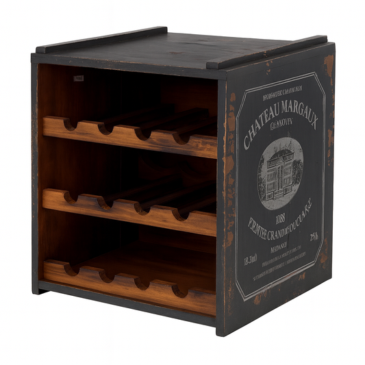 Weinkiste Weinregal 12 Flaschen stapelbar - 4 Farben