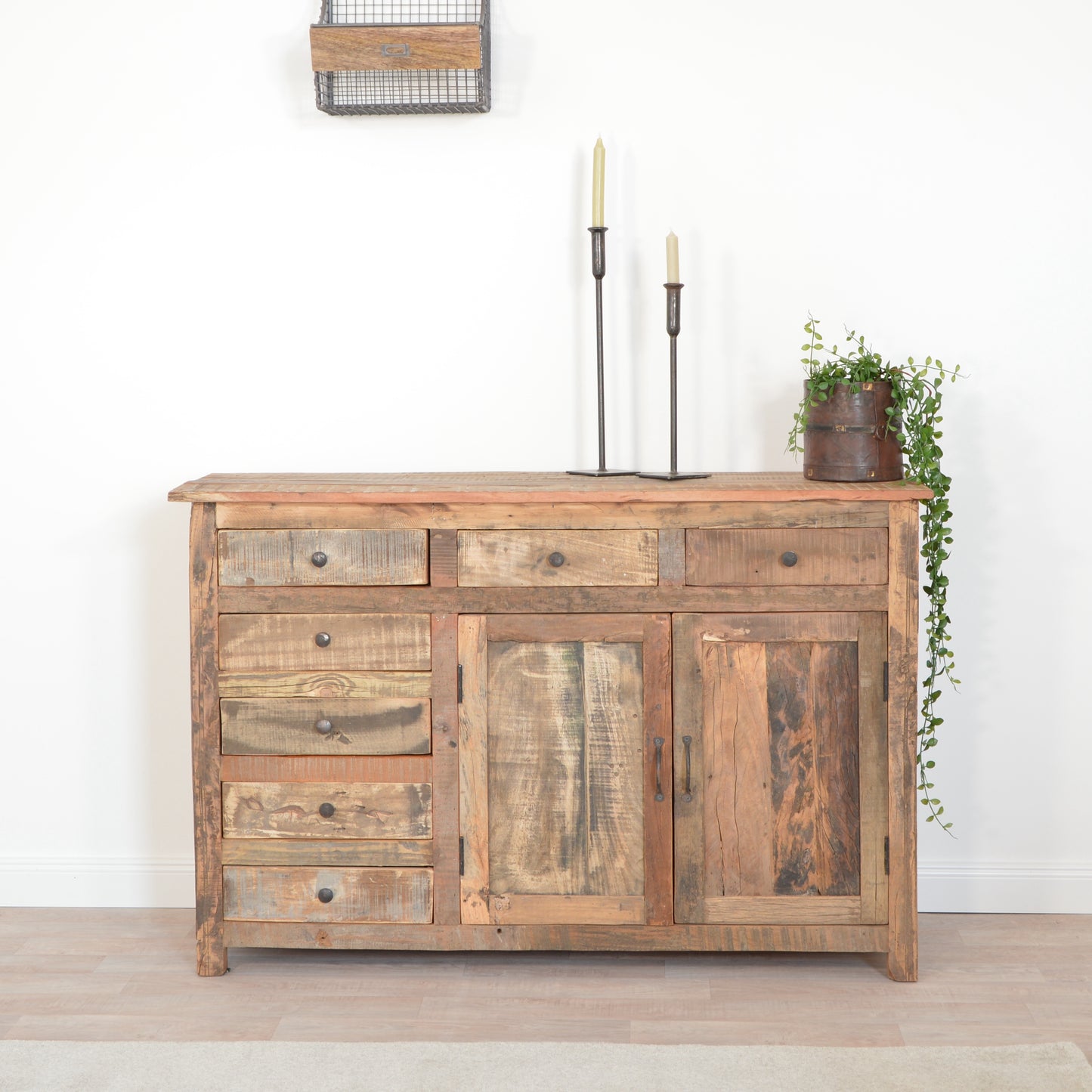 Sideboard >Malda< Kommode Altholz - 130cm Breite