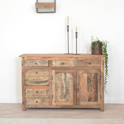 Sideboard >Malda< Kommode Altholz - 130cm Breite