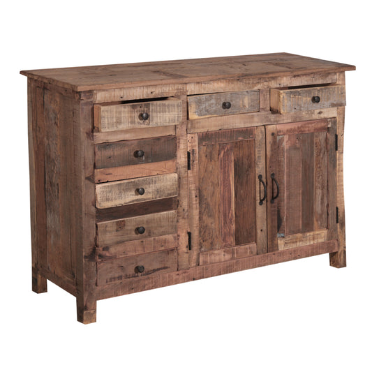Sideboard >Malda< Kommode Altholz - 130cm Breite