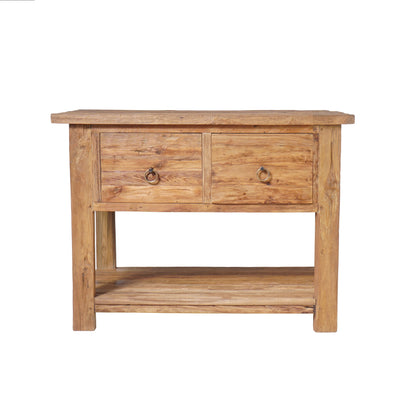 Waschtisch >Maikoor< 120cm Breite aus Recycle Teakholz