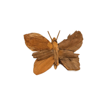 Schmetterling aus Teakholz - verschiedene Größen