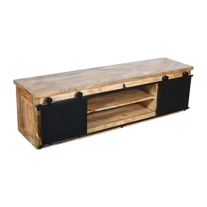TV-Board >Tucson< aus Mangoholz & Metall 180cm