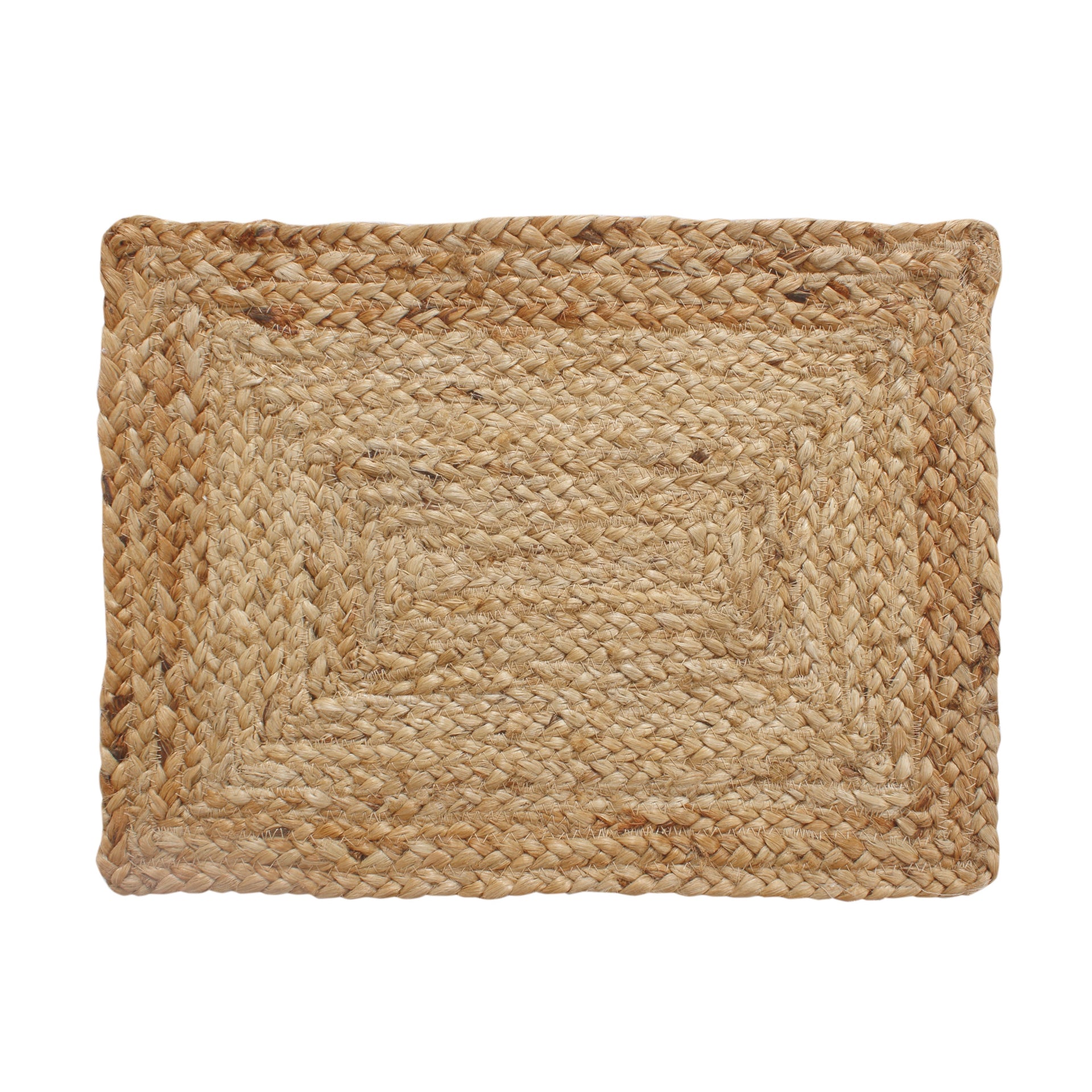 tischset bambus rechteckig Tischset Platzset aus Jute rechteckig natur 40x30cm – unikada