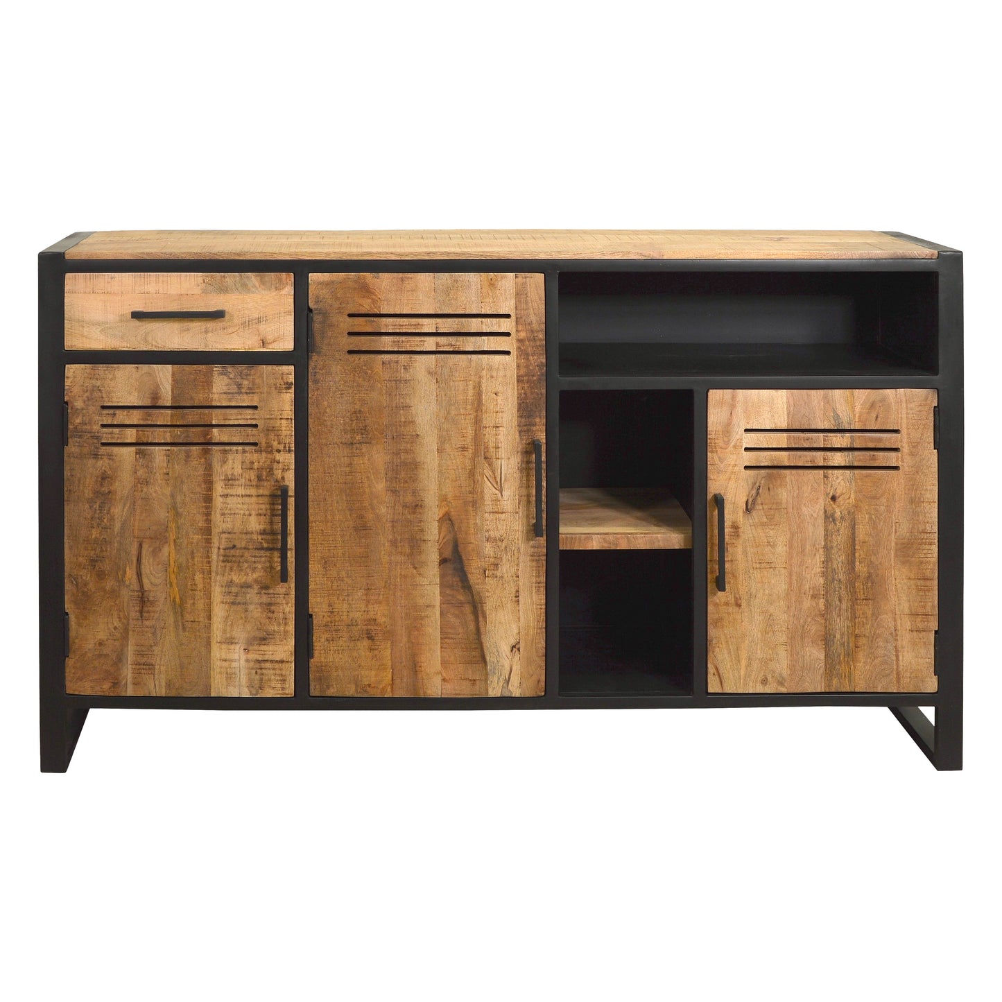 Sideboard >Montana< aus Mangoholz & Metall