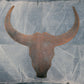 Canvas Kissen Leder Bullhead 70x100cm mit Stehsaum - versch. Farben