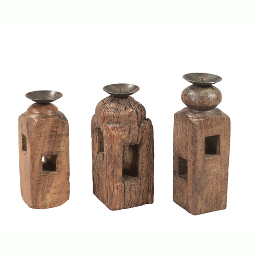 Kerzenständer Altholz Upcycling