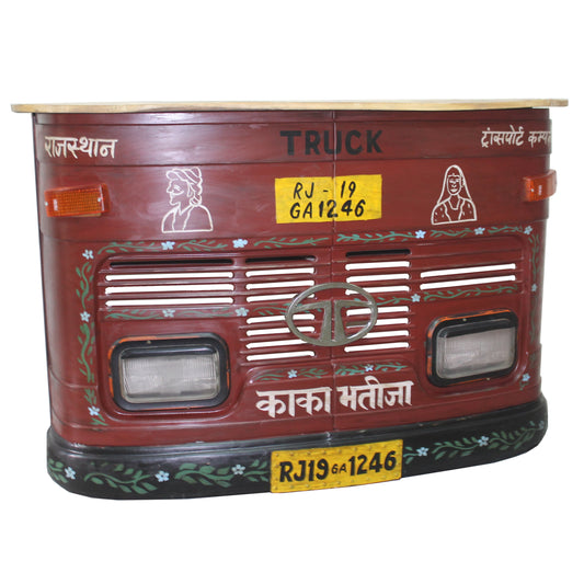 Inside-Living Wohnambiente Bartresen Truck Tata Bar Recycle