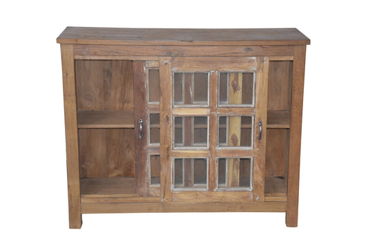 Kommode Vitrine mit 2 Türen