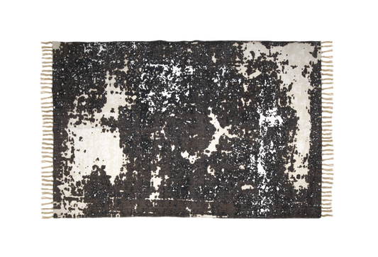 Teppich aus Baumwolle mit Print - 2 Größen