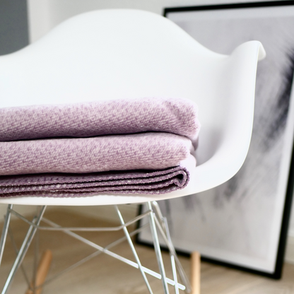 Kuscheldecke >Emma< aus Bio-Baumwolle von Riema - versch. Farben