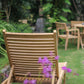 Gartenliege >Lombok< aus Premium Teak - Natur